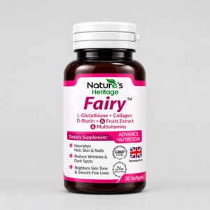 Nature’s Heritage Fairy – L-Glutathione + Collagen Dietary Supplement